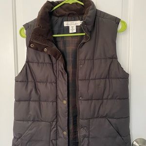 H&M L.O.G.G. Chocolate Brown Vest, Size M
